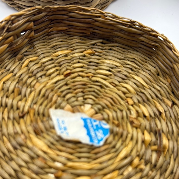 🧺 Vintage Hand-Woven Nesting Baskets – Set of 3 | Mini Boho Organizers - Picture 8 of 16